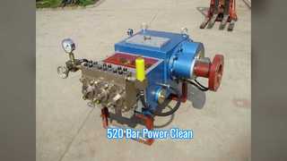 520 Bar Hydro Jet Drain Cleaner Leistungsstarke Pumpe
