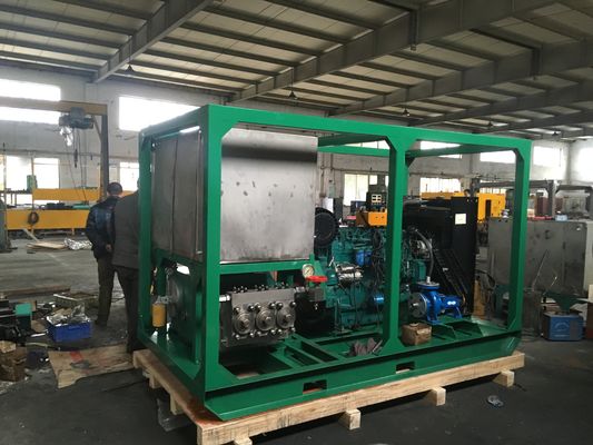 1150bar 90kw Hochdruckwasserstrahlreinigung Pumpe Kaltwasserreinigungsmaschine
