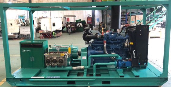 630Bar Industriewasserstrahlreinigungsmaschine Dieselmotor