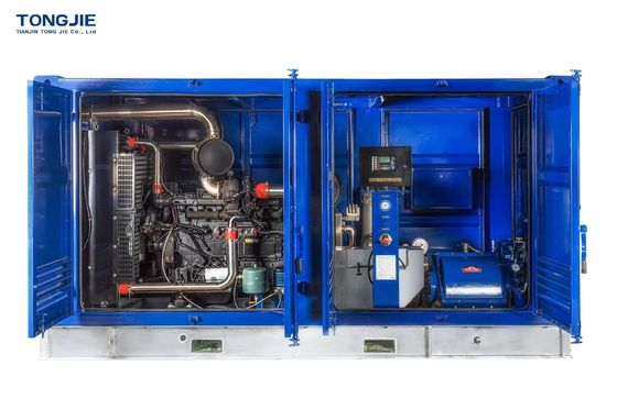 Dieselmotorantrieb-Rohrleitungs-Druckprüfungen-Pumpe ISO9001 110KW für Sicherheitsventile