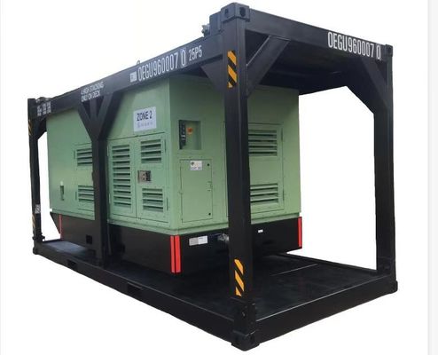 10000 psi ATEX ZONE 2 Hochdruckpumpenanlage Explosionssichere Wasserpumpe Offshore