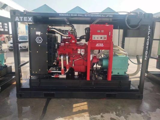 10000 psi ATEX ZONE 2 Hochdruckpumpenanlage Explosionssichere Wasserpumpe Offshore