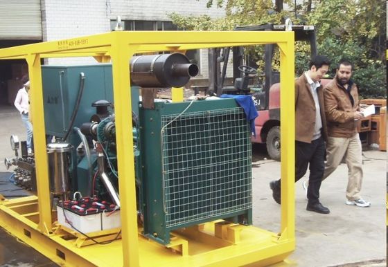 Wasserstrahlwaschmaschine mit hohem Druck Waschmaschine zum Entfernen von Straßenzeichen