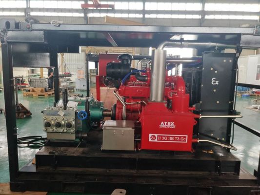 Hochdruck-Wasser-Jet Pump Withs DNV ATEX-Zonen-2 anhebender Rahmen explosionssicher