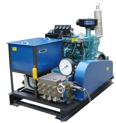 Hochdruckhydropumpe des test-15kw für Rohrleitungs-Dieselmotorantrieb