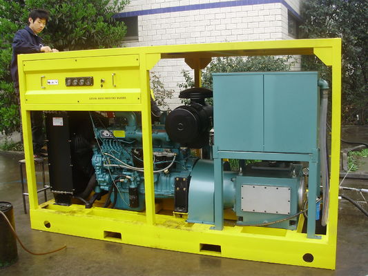 Laufkatzen-sauberere Waschmaschinen-Maschinen-Energie-Druck-Hochdruckreinigung 600bar 75kw