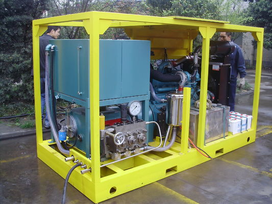 Hydrodemolisierungsmaschine Hydrodemolisierungs-Blaserausrüstung 15000psi 75kw