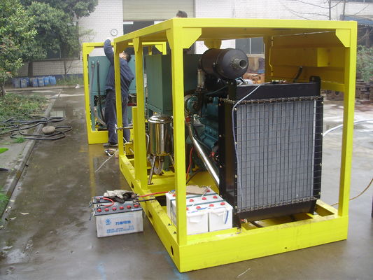 Hydrodemolisierungsmaschine Hydrodemolisierungs-Blaserausrüstung 15000psi 75kw