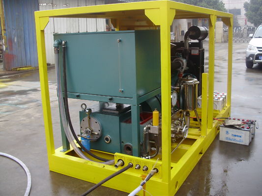90kw Dieselstartendes Ausrüstungs-hydroBrauchwasser Jet Cleaner Machine der zonen-2
