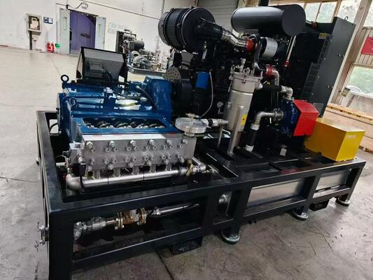 90kw Dieselstartendes Ausrüstungs-hydroBrauchwasser Jet Cleaner Machine der zonen-2